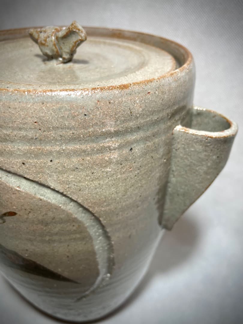 虫明焼 雁 水差 茶道具 / サイズ 高 22cm 口径 13.5cm