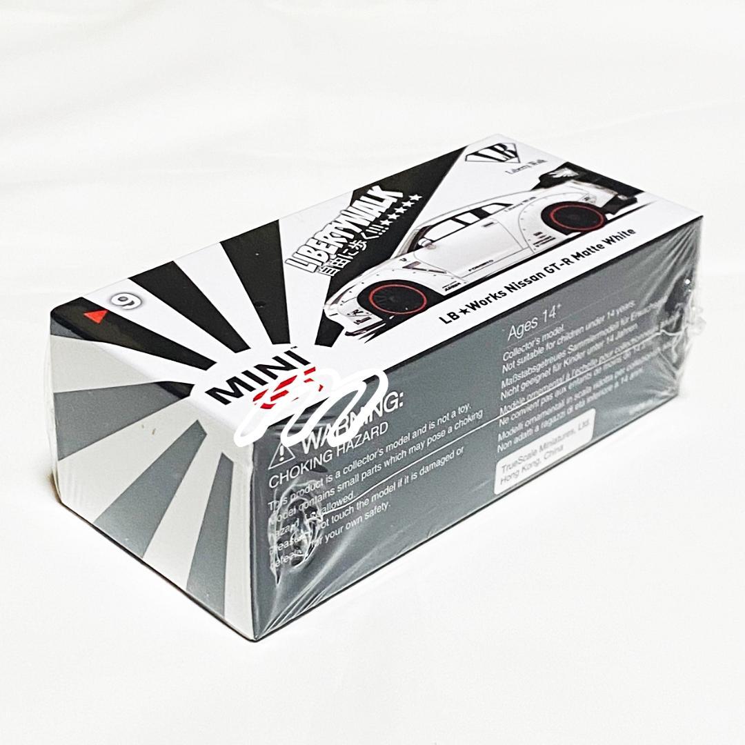 MINI GT LB☆Works NISSAN GT-R Matte White - メルカリ
