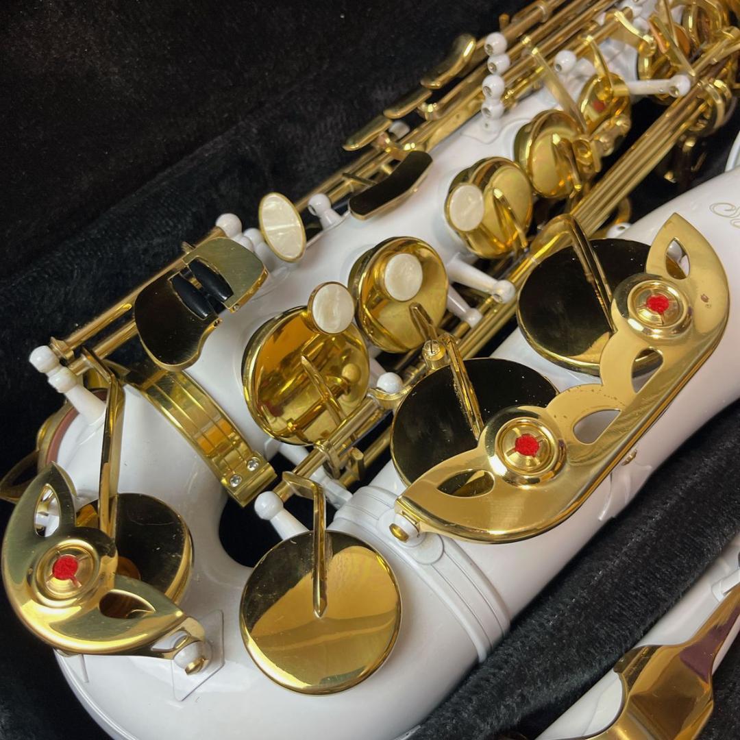 希少色 Soleil ソレイユ アルトサックス SAL-1 ホワイト 白 WH - メルカリ