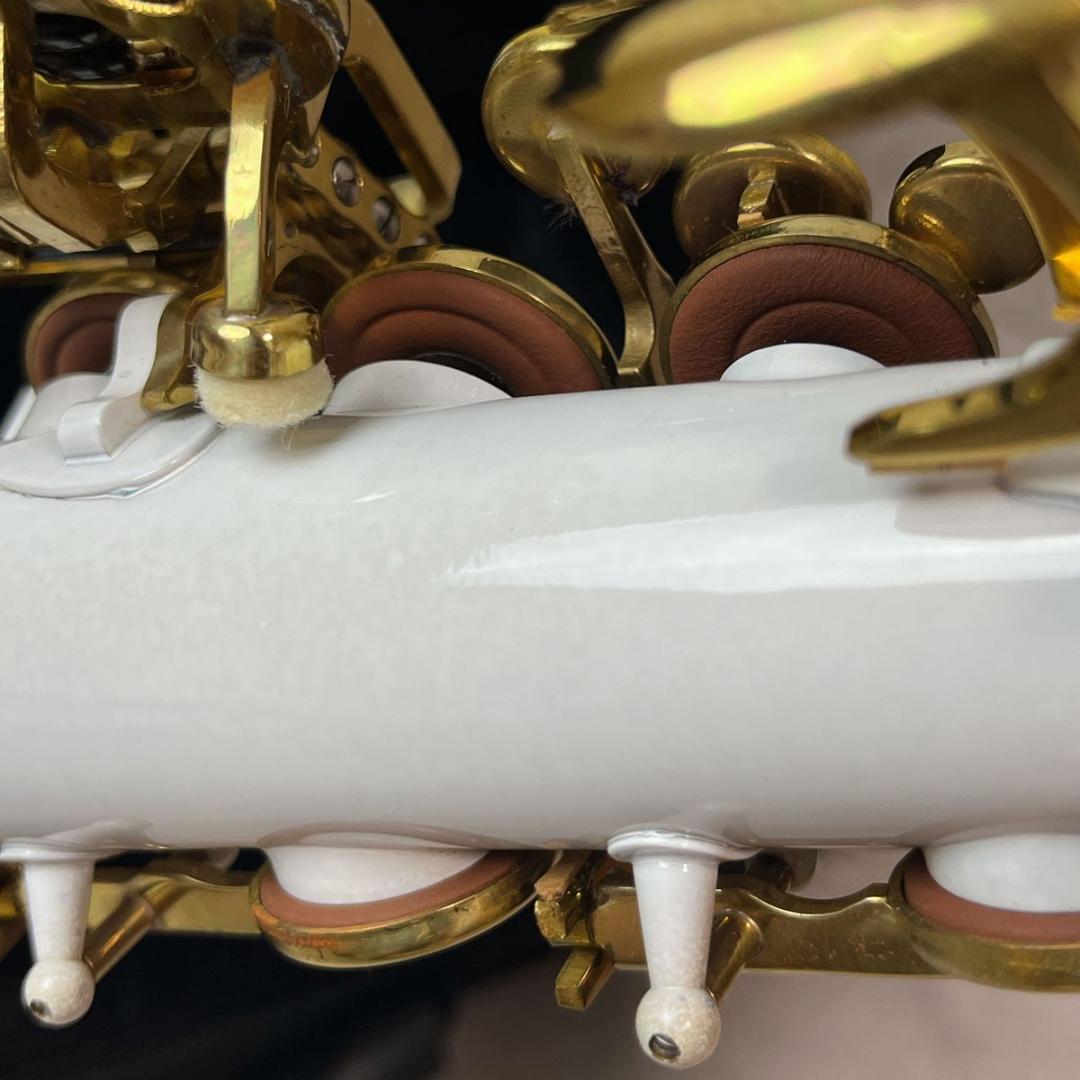 希少色 Soleil ソレイユ アルトサックス SAL-1 ホワイト 白 WH - メルカリ