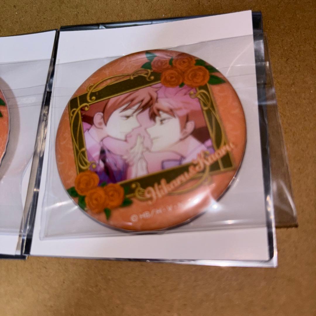 桜蘭高校ホスト部 20周年記念推しキャラバッジ缶バッジ 常陸院光・馨