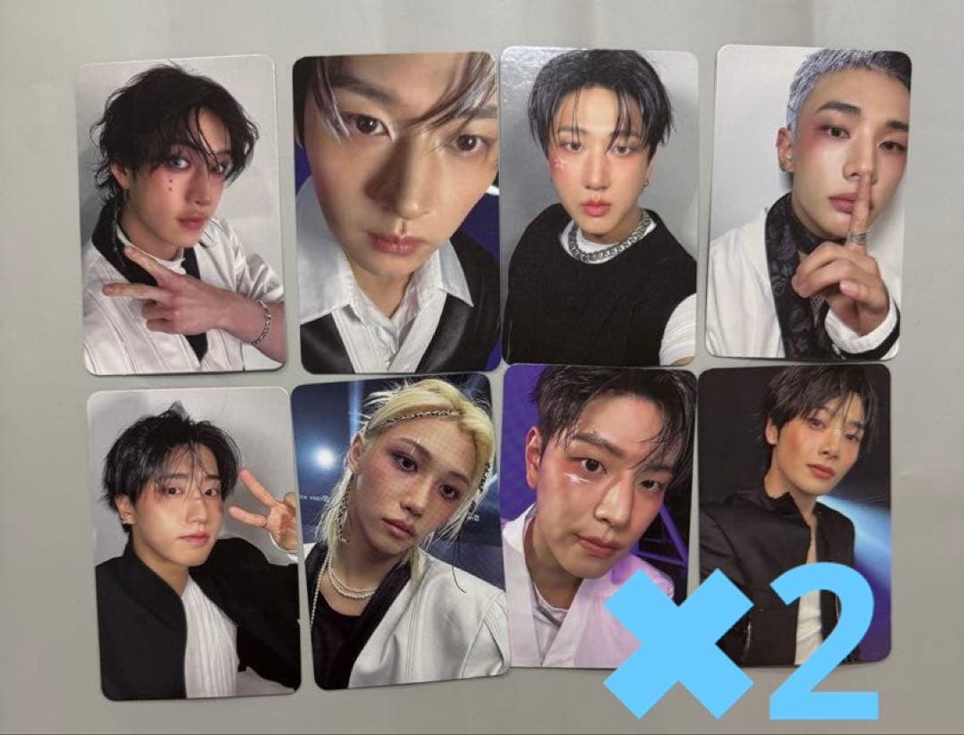 straykids karma封入 両面トレカ CEREMONYコンプ✖︎2 - メルカリ