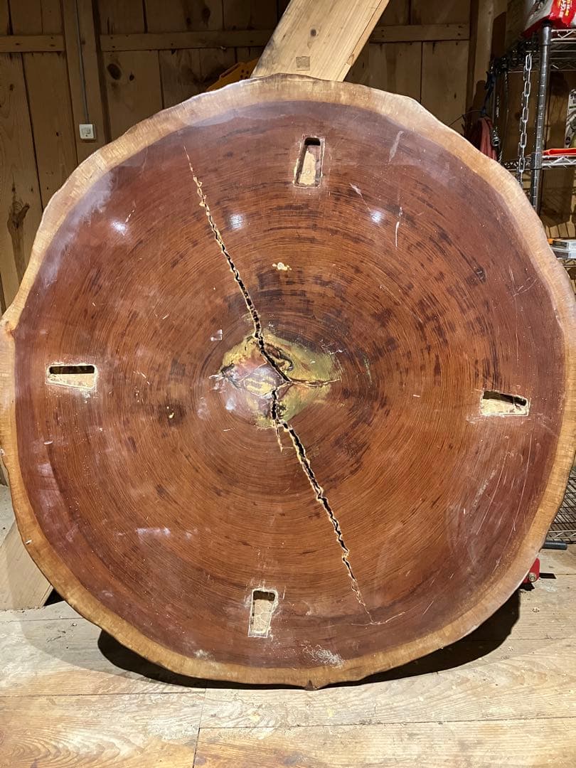 無垢材 一枚板 ローテーブル