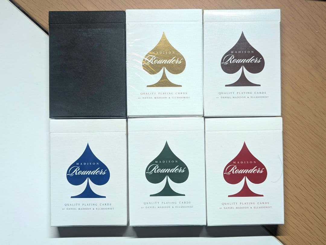 ROUNDERS PLAYING CARDS ラウンダーズ6色