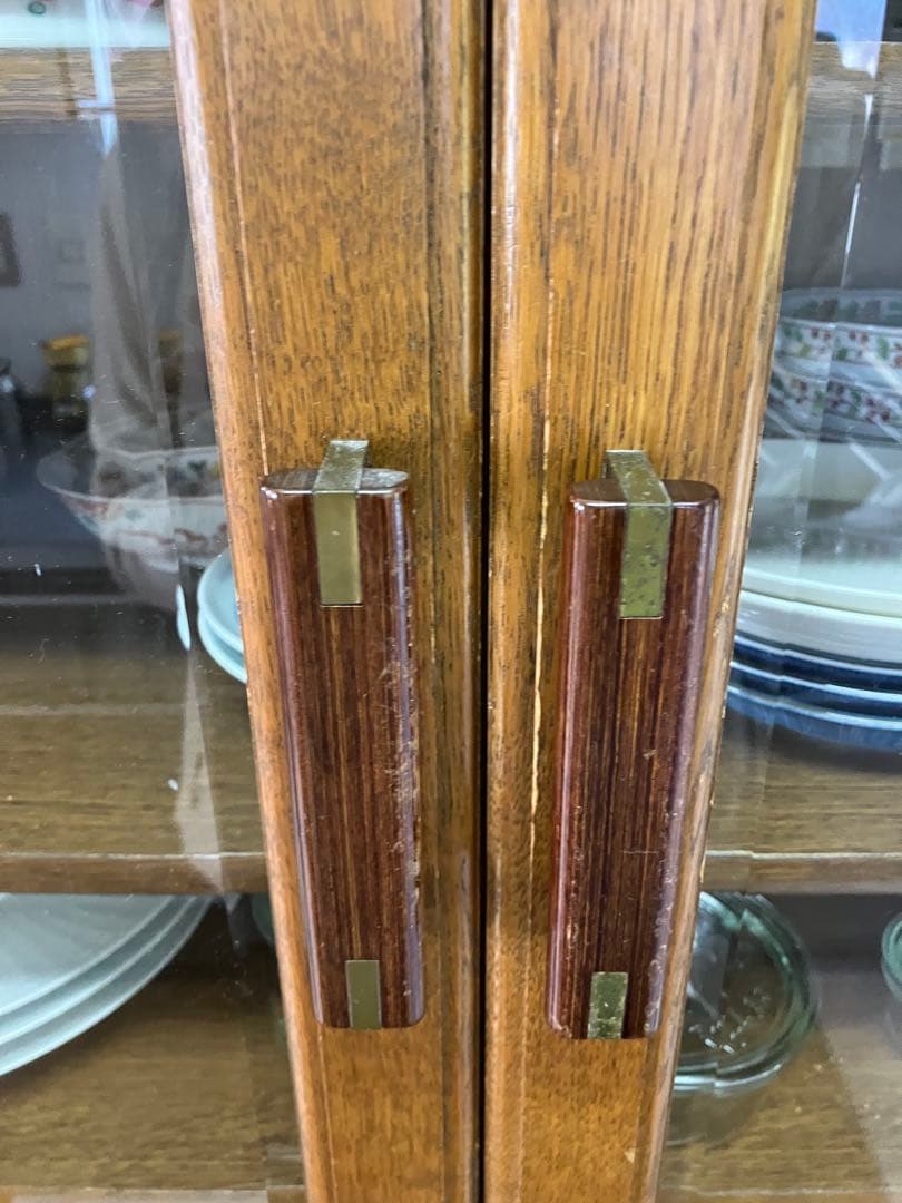 浜本工芸　木製　食器棚