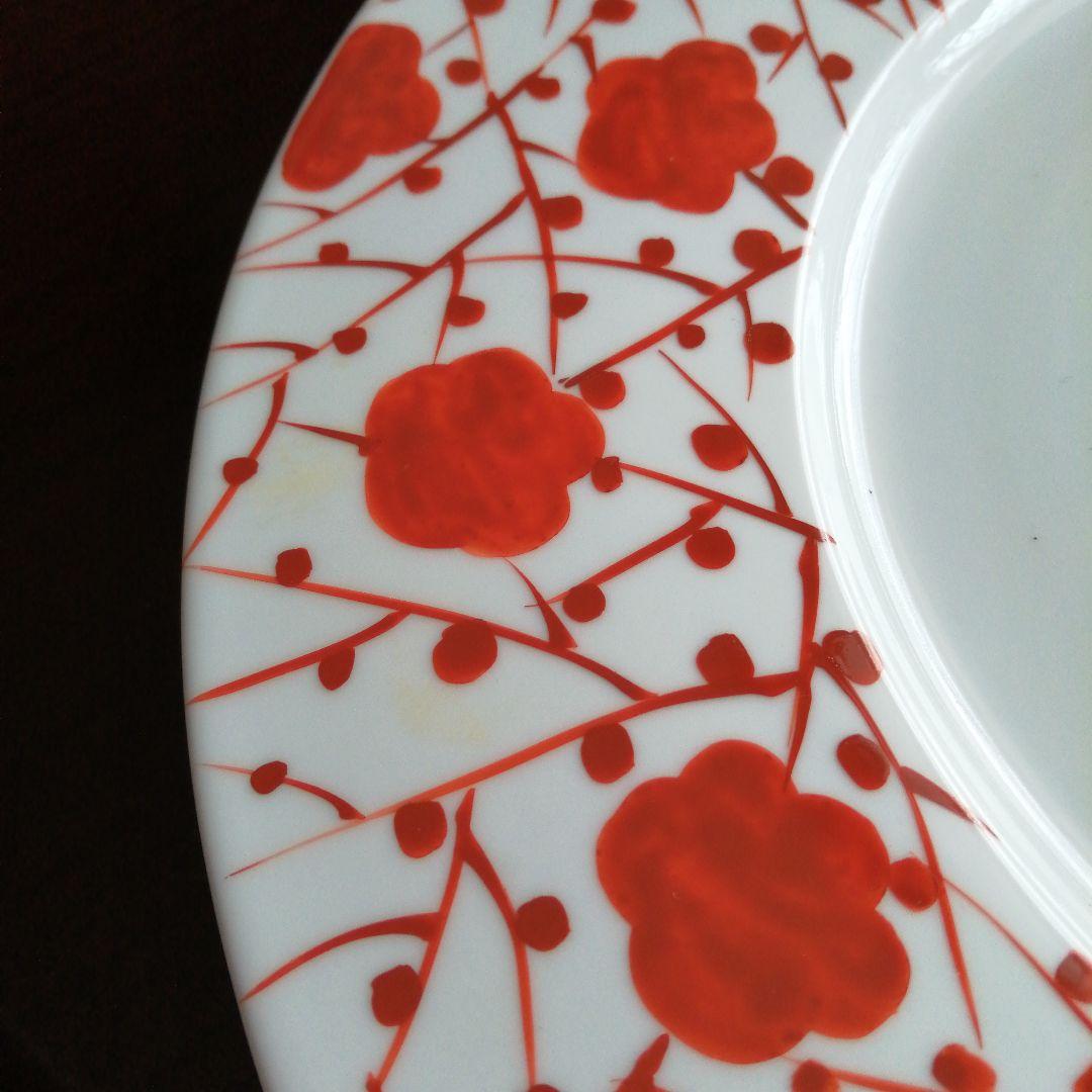 波佐見焼 agasuke 色絵プレート 2枚 32cm 今物