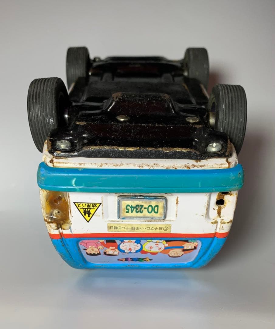 昭和レトロ ドラえもん ようちえんバス 幼稚園バス ブリキ - メルカリ