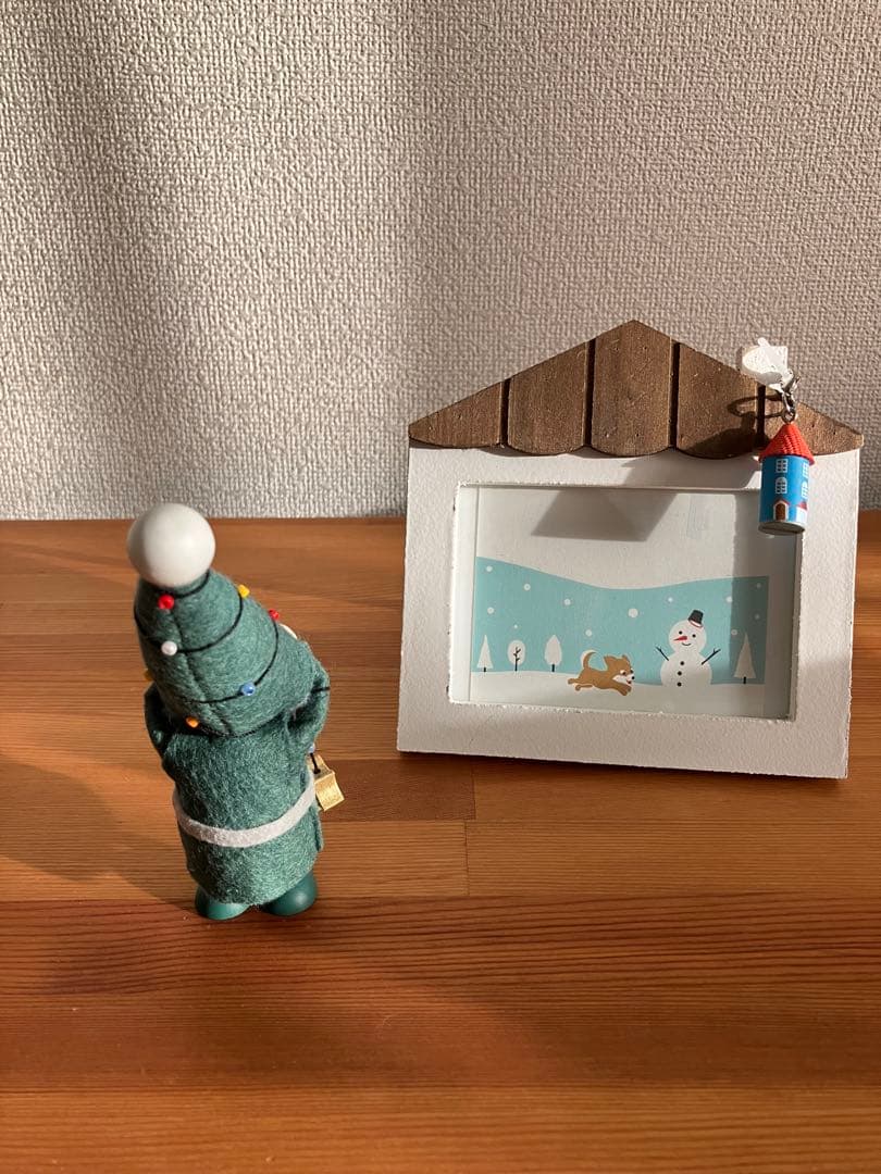 高島屋限定　電飾にからまるはりきりサンタ