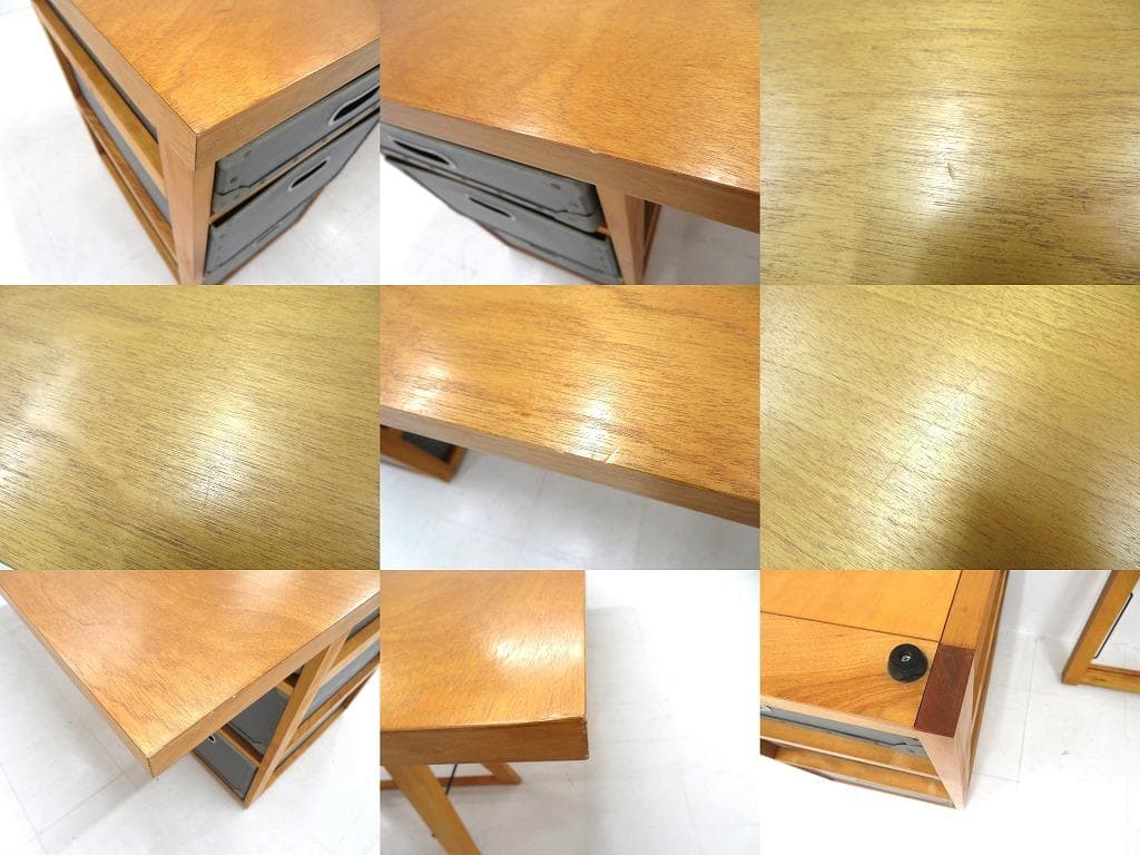 展示品　サザビー　作業台　デスク　店舗什器　デスク　机　片袖机