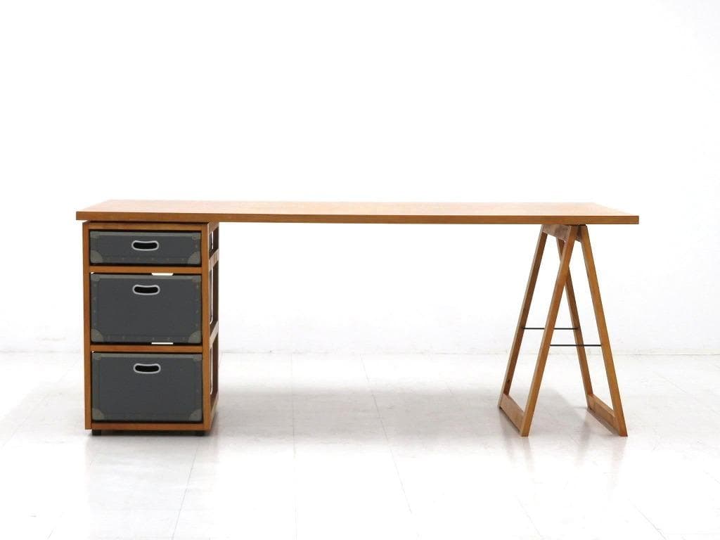 展示品　サザビー　作業台　デスク　店舗什器　デスク　机　片袖机