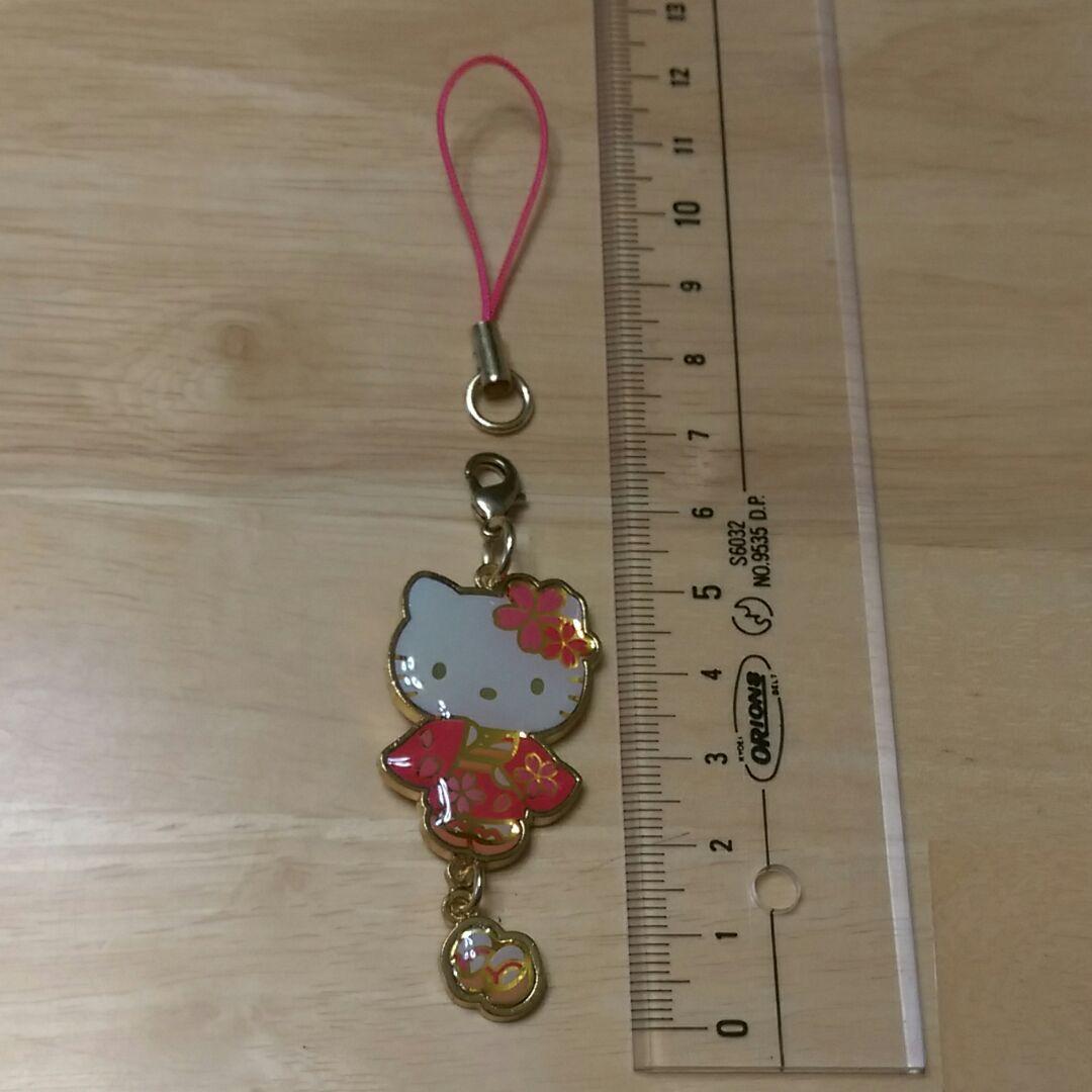 ゆっき15　Hello Kitty 携帯ストラップ【新品未使用】
