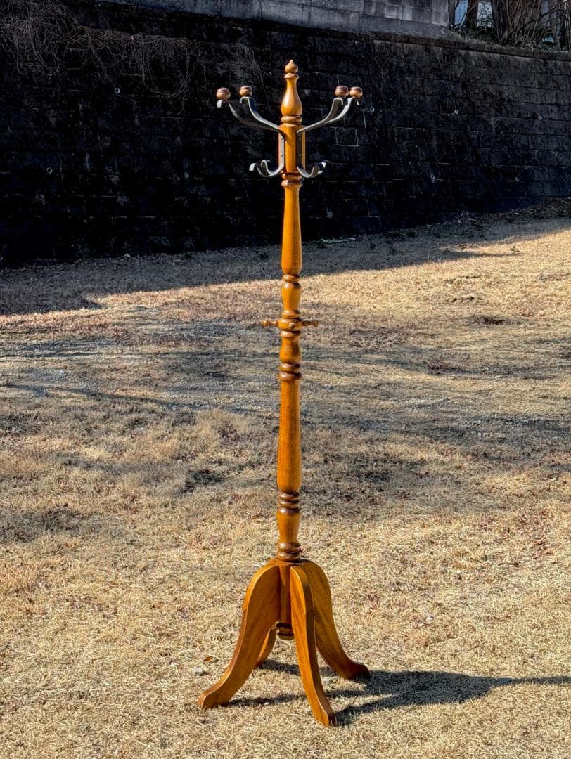 karimoku オールドカリモク コロニアル ポールハンガー 高さ181㎝