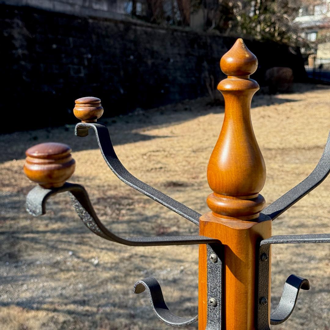 karimoku オールドカリモク コロニアル ポールハンガー 高さ181㎝