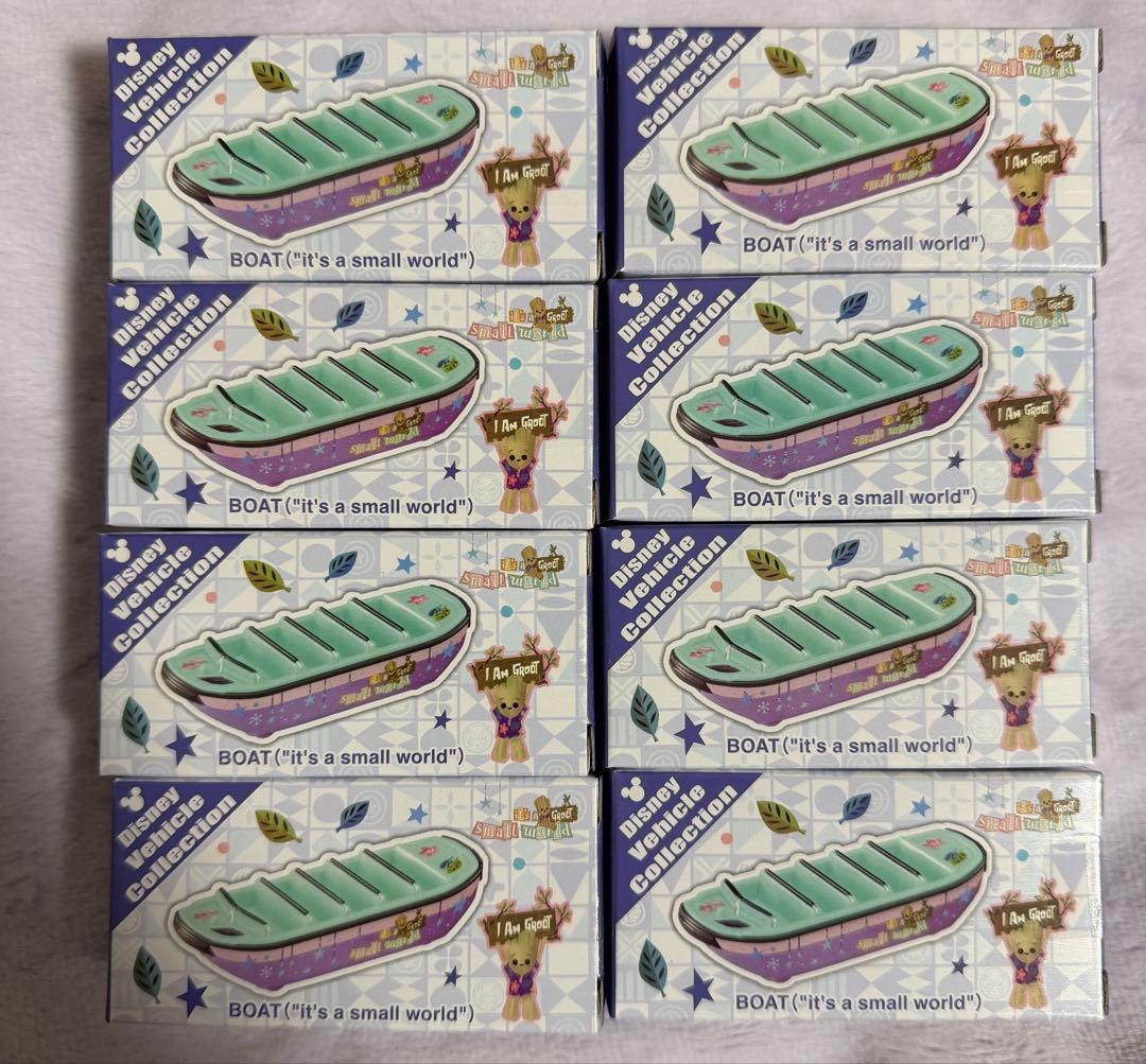 ディズニー　イッツアスモールワールド with グルート　　ボート　トミカ　８台 トミカ 【TDR限定】トミカ（TOMICA）イッツ・ア・スモールワールドwith