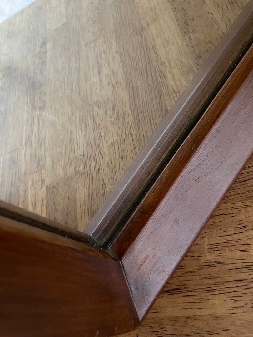 ドレクセルヘリテイジ　大型アンティーク壁掛けミラー　洋館