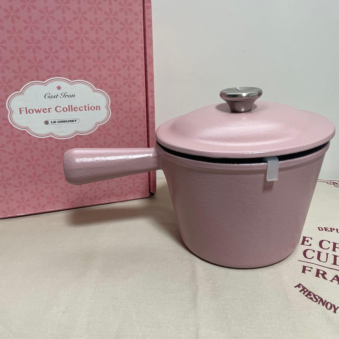 《新品》Le Creuset Windsor Pot 片手鍋 マット ピンク