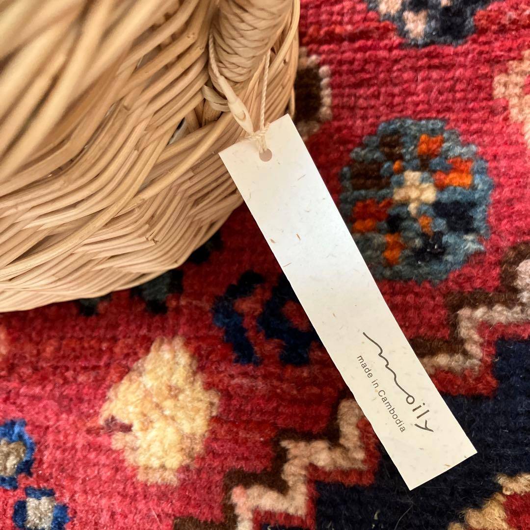 カゴアミドリ カンボジア moily オーバル ふた付き (ロング) - メルカリ