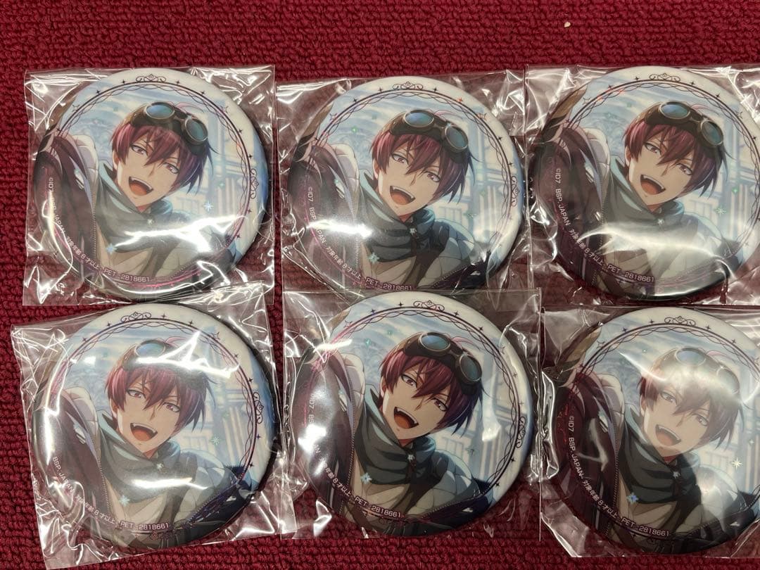 アイナナ アイドリッシュセブン 記念日2024 狗丸トウマ 缶バッジ 6点