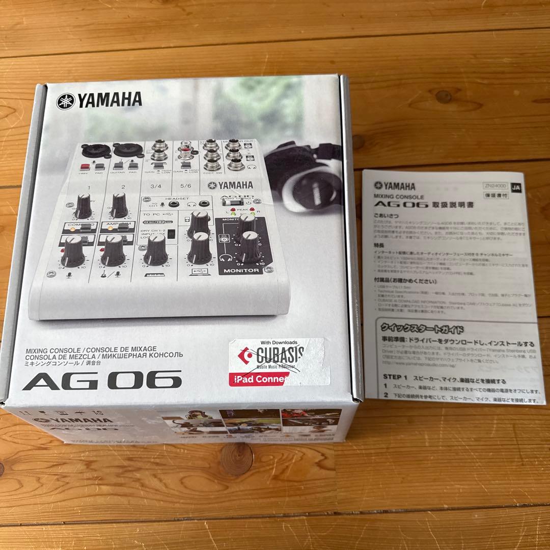 YAMAHA AG06 ミキシングコンソール　美品