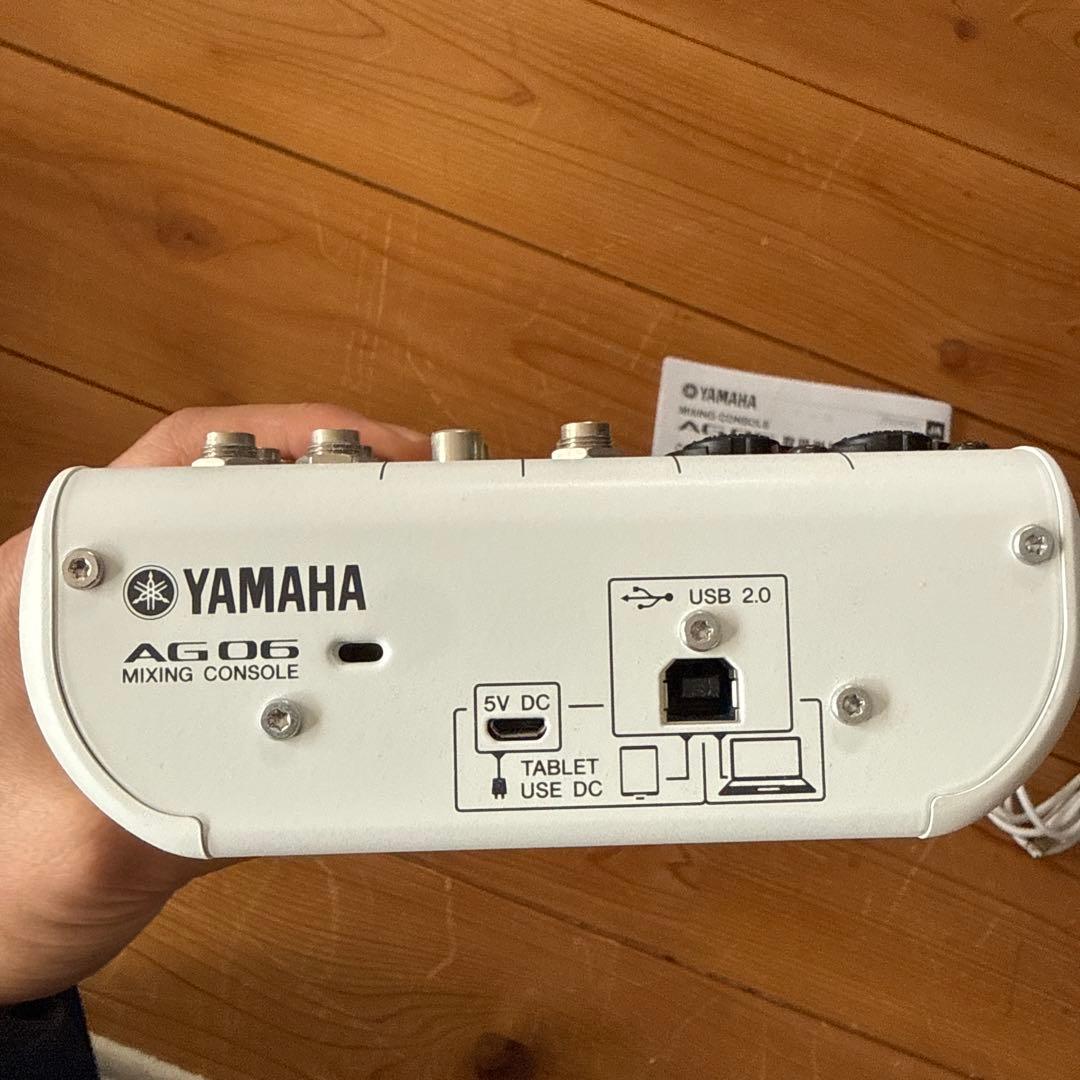 YAMAHA AG06 ミキシングコンソール　美品
