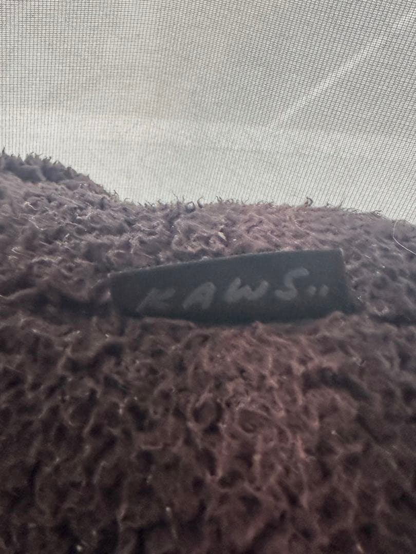 KAWS BFF カウズ ぬいぐるみ ブラック シリアルナンバー入り レア