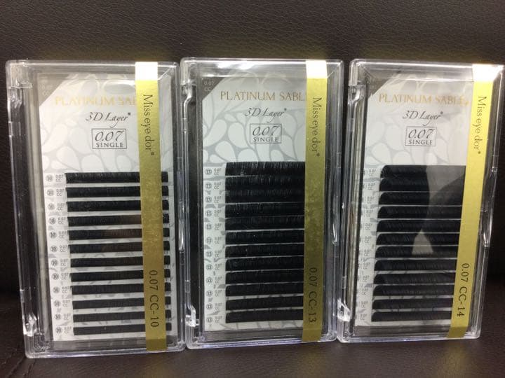 Miss eyed'or CCカール太さ0.07㎜長さ7~10と13.14㎜