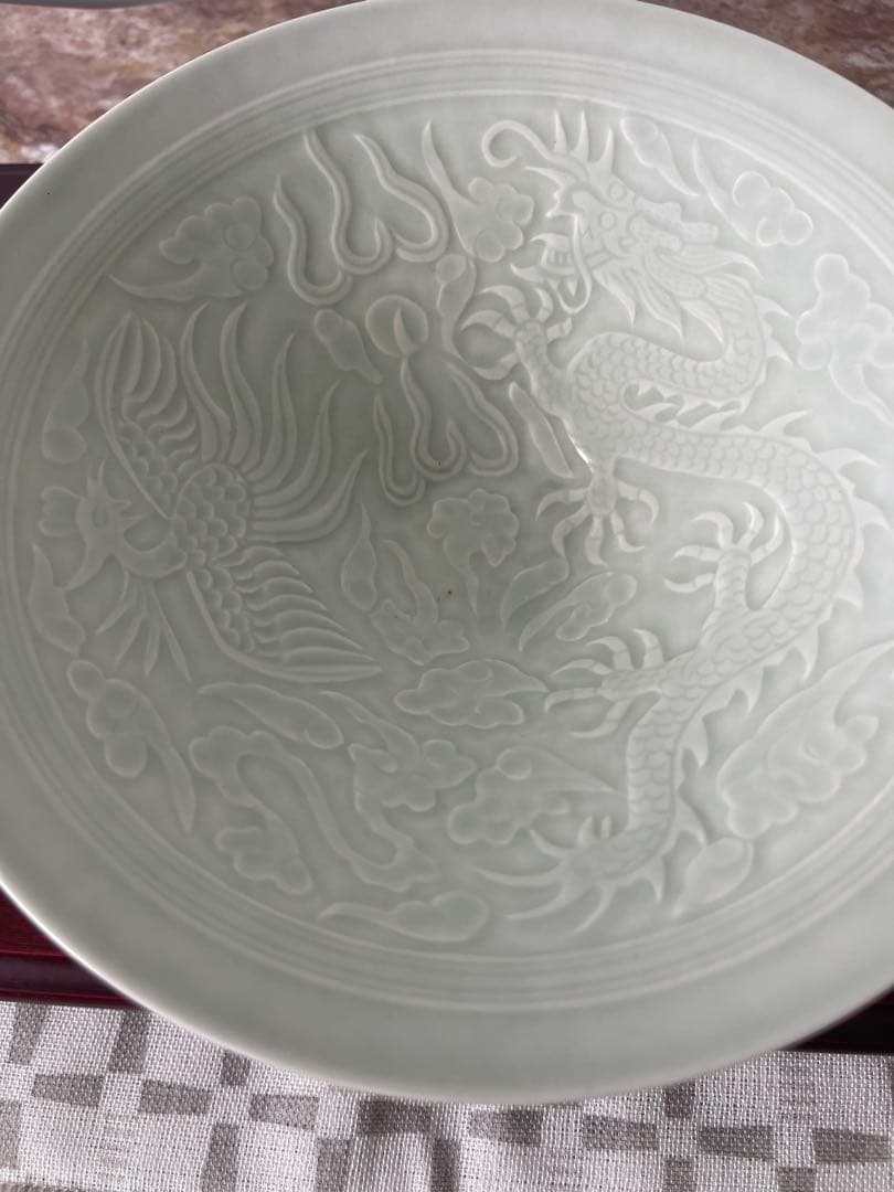 中国陶磁器　湖田窑薄胎　鉢　大碗　骨董品