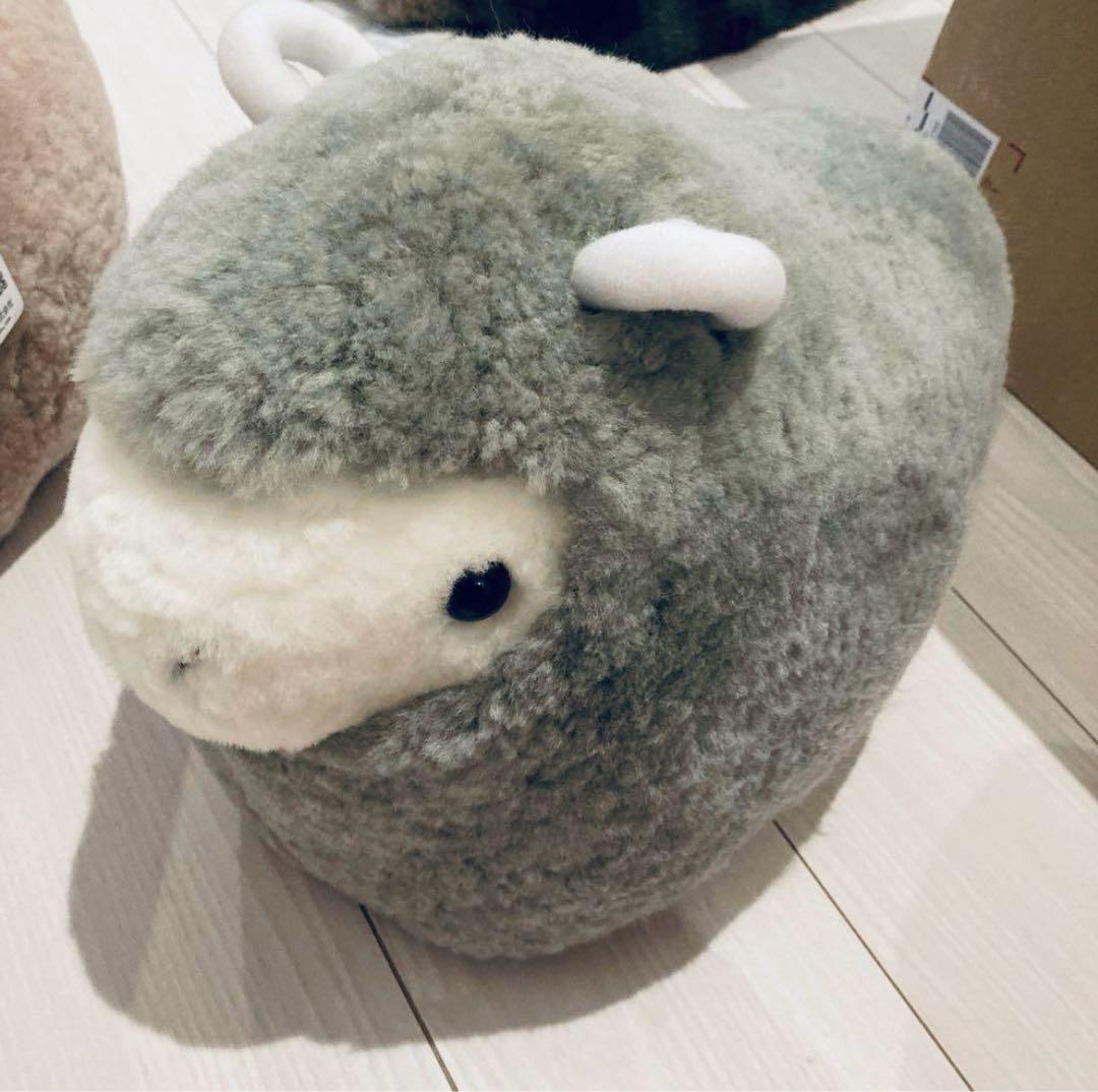西川 じぶんまくら ムートン 羊 ぬいぐるみ - メルカリ