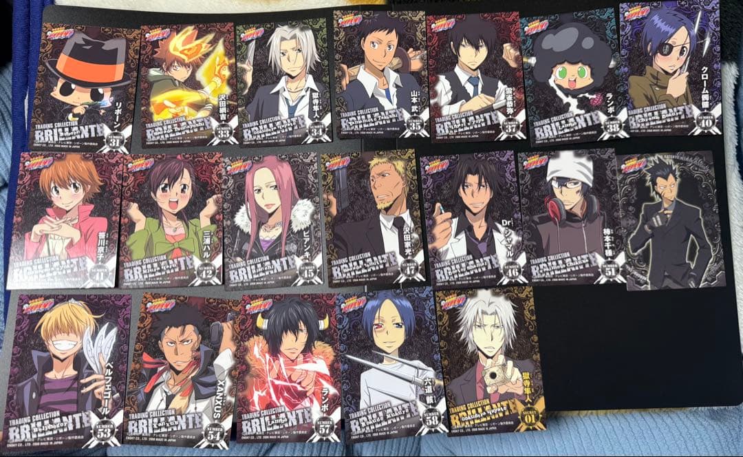 家庭教師ヒットマンREBORN! BRILLANTE トレーディングカード