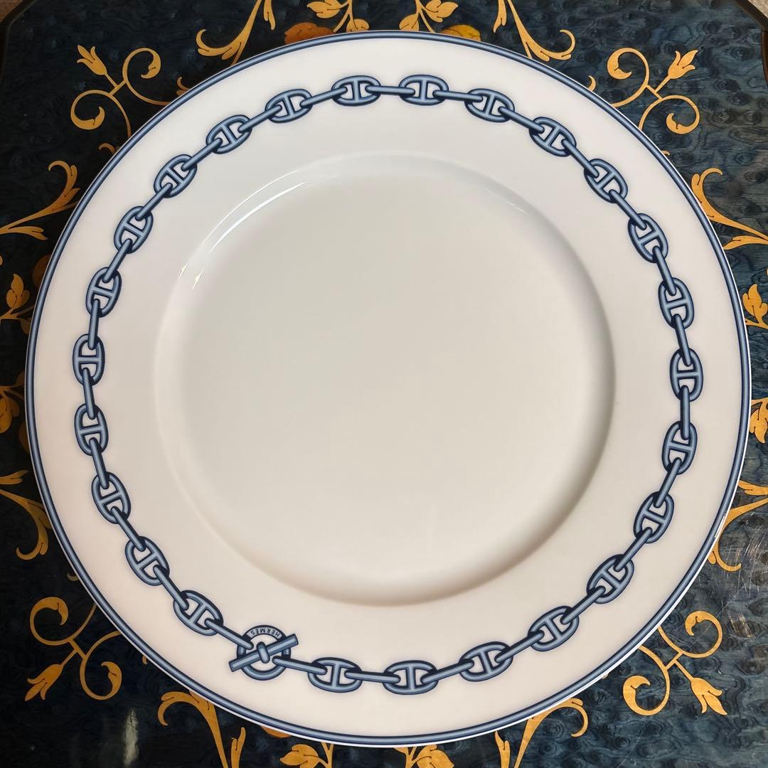 未使用品　HERMES エルメス　シェーヌダンクル　27cm 2枚セット