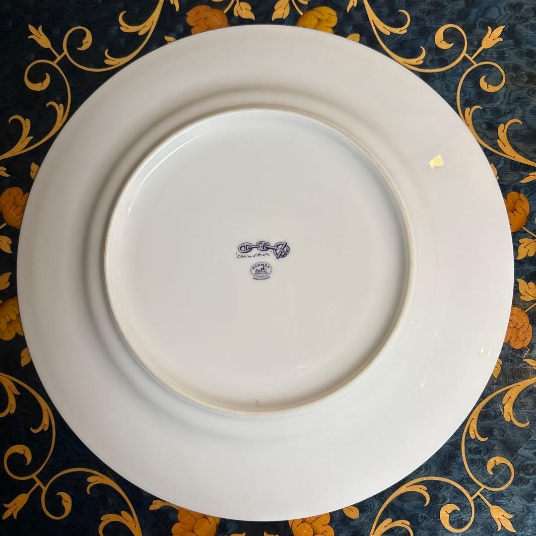 未使用品　HERMES エルメス　シェーヌダンクル　27cm 2枚セット