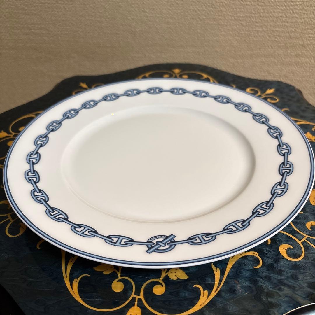 未使用品　HERMES エルメス　シェーヌダンクル　27cm 2枚セット