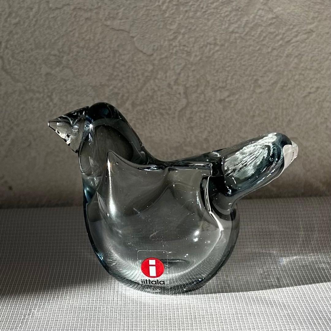 オイバ・トイッカ ガラスの鳥 シエッポ Sieppo クリア