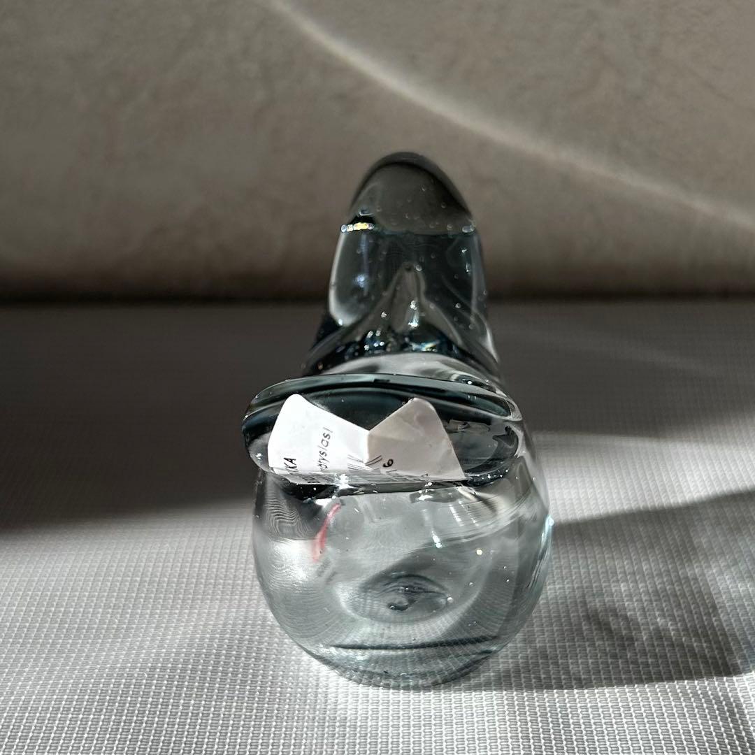 オイバ・トイッカ ガラスの鳥 シエッポ Sieppo クリア