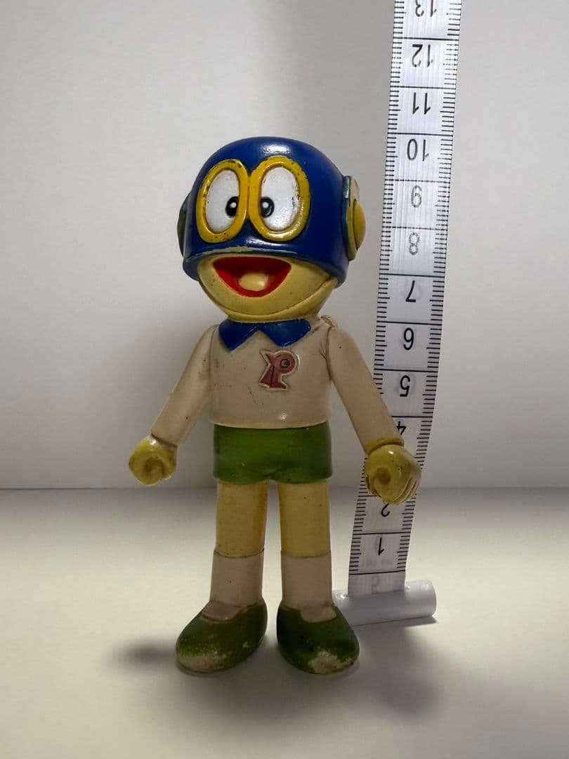 【希少・当時物】1983年 バンダイ パーマン1号 ソフビ フィギュア 日本製