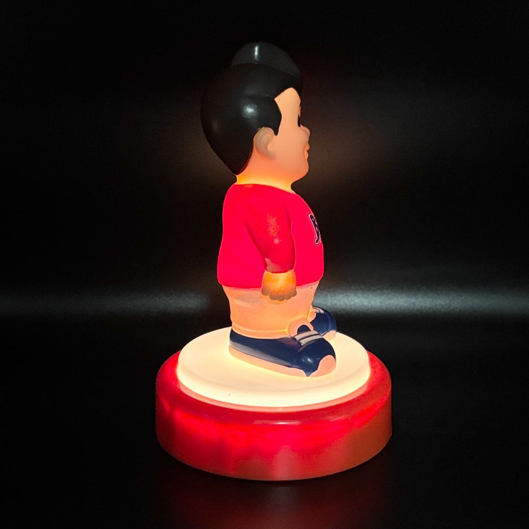 月末限定値引 レトロ ビッグボーイ キャラクターライト 当時物 高さ約16cm