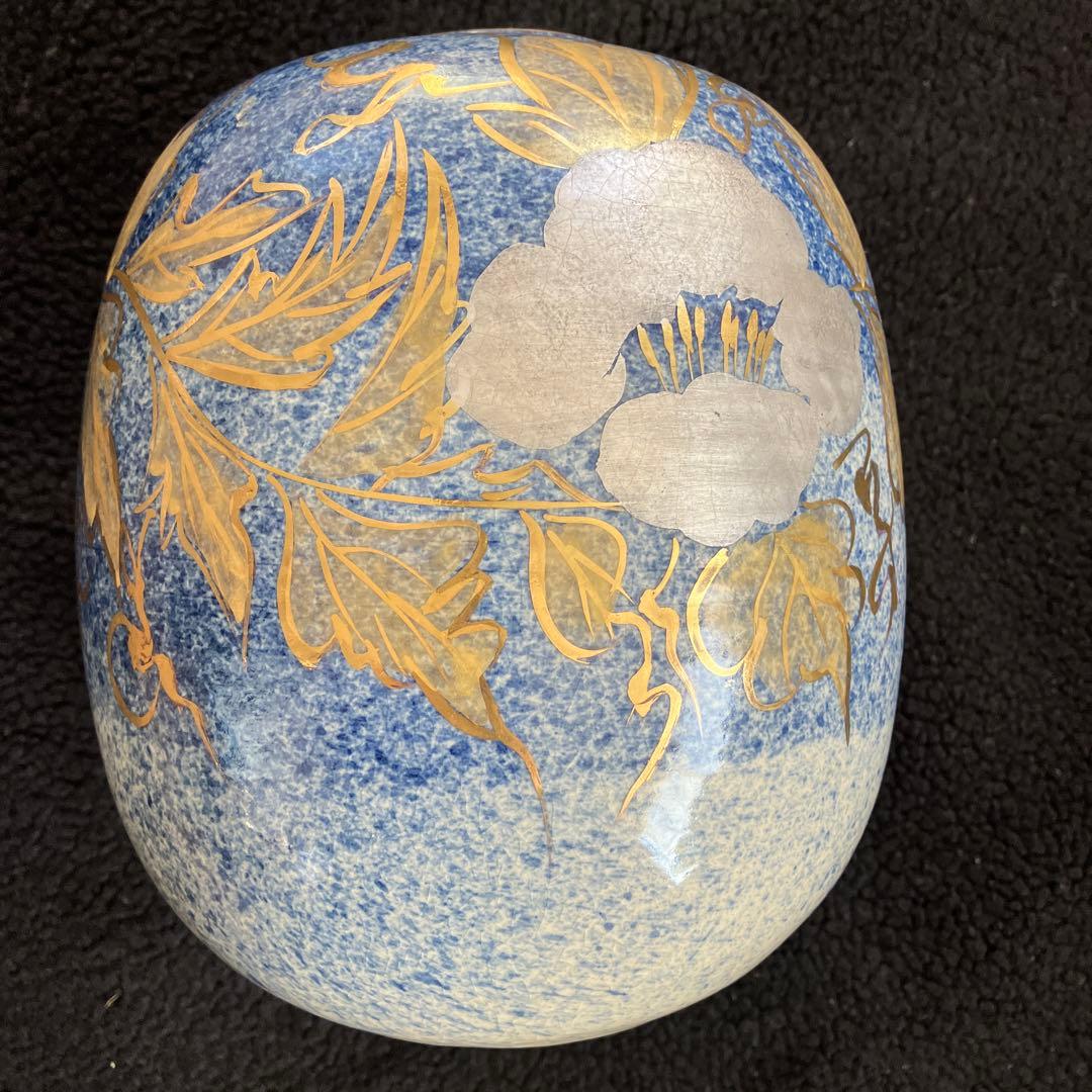 正文 藤平正文作 京焼清水焼 アンティーク陶器 花瓶 壺 骨董品 - メルカリ