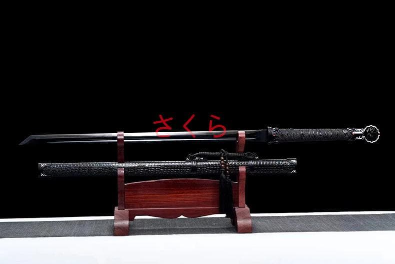 暗火刺繍春刀 古兵器 武具 刀装具 日本刀 模造刀 居合刀