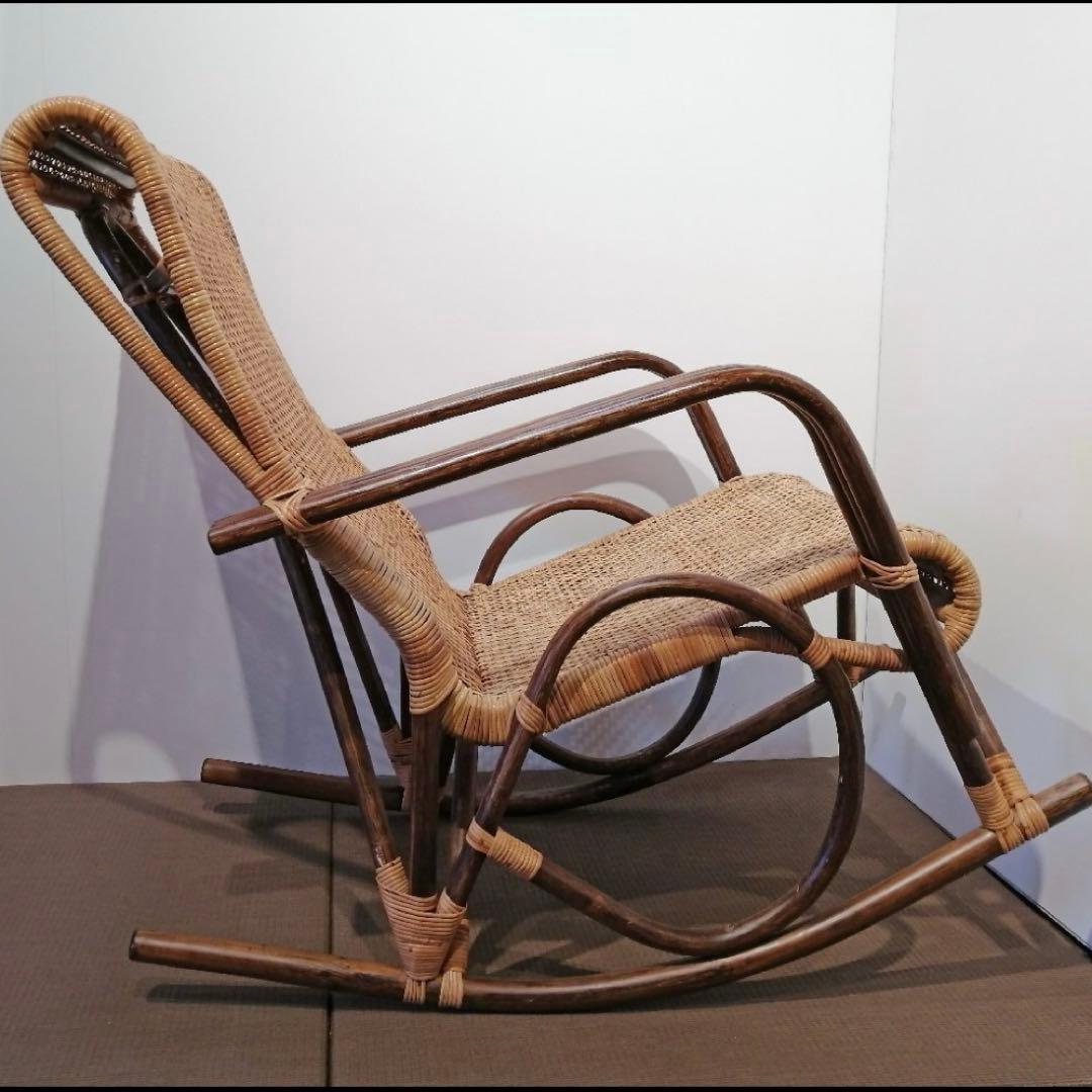 橋之口籐工芸工房 ロッキングチェア