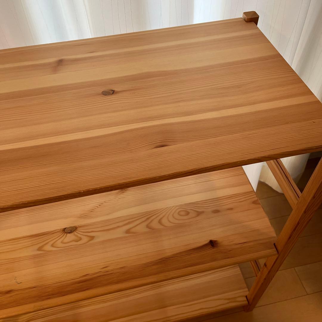 無印良品 パイン材　ユニットシェルフ 幅86×奥行39.5×高さ83cm