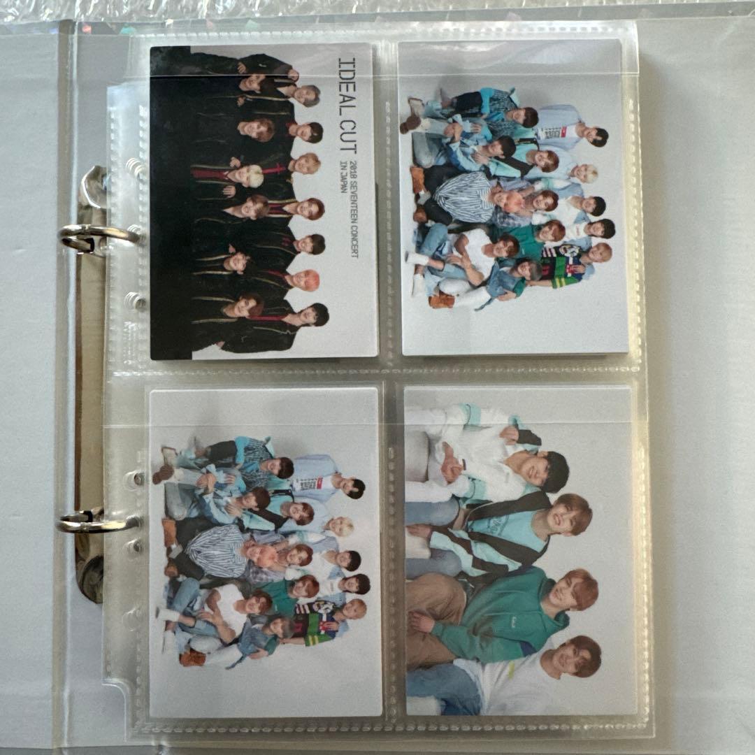 IDEAL CUT 2018 SEVENTEEN トレカ バインダー トレカ付き - メルカリ