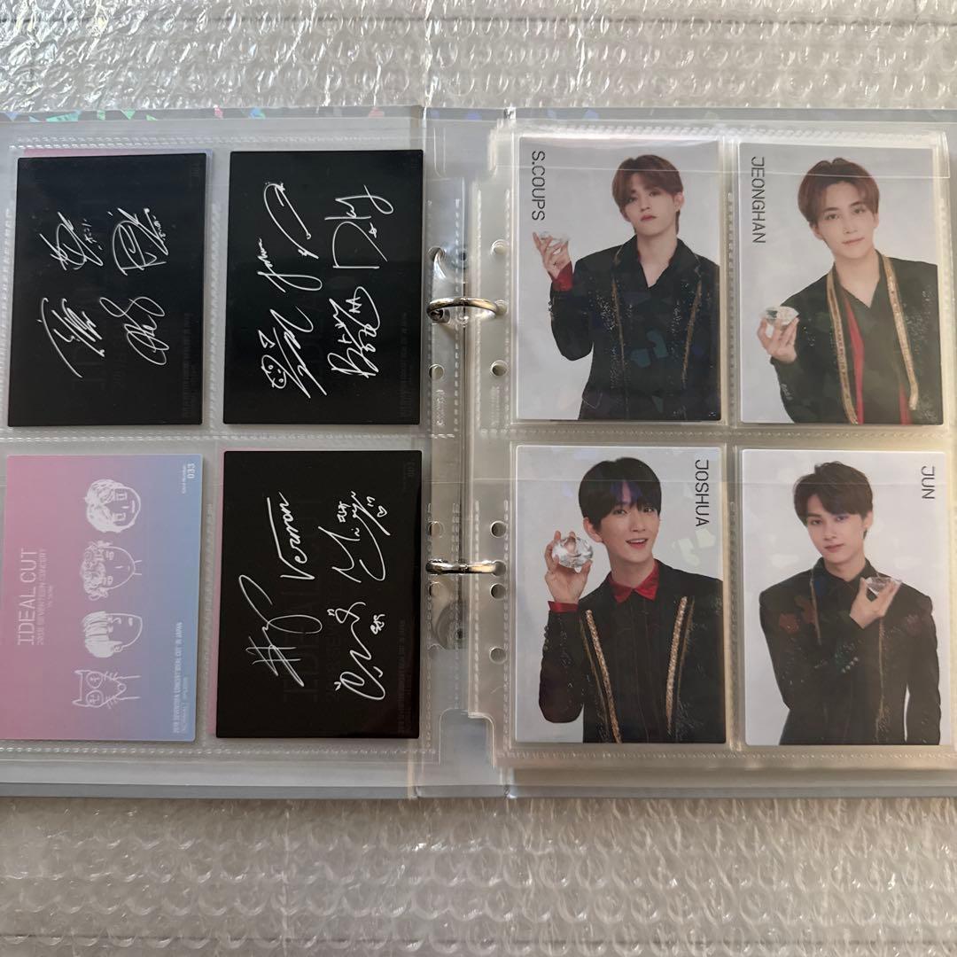 IDEAL CUT 2018 SEVENTEEN トレカ バインダー トレカ付き - メルカリ