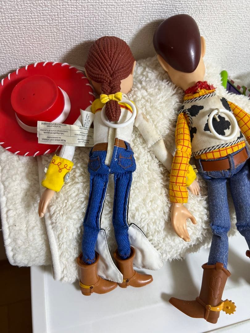 トイストーリー、トーキングフィギュア、ウッディー、ジェシー、ポテトヘッド、バズ