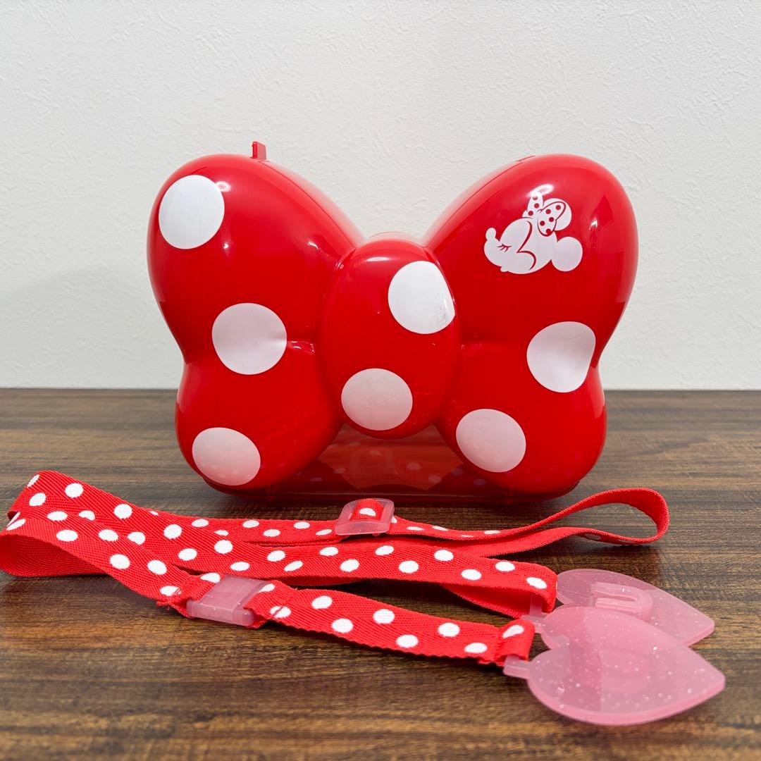 ディズニー ミニー 水玉 ポップコーン バケット バケツ リボン - メルカリ
