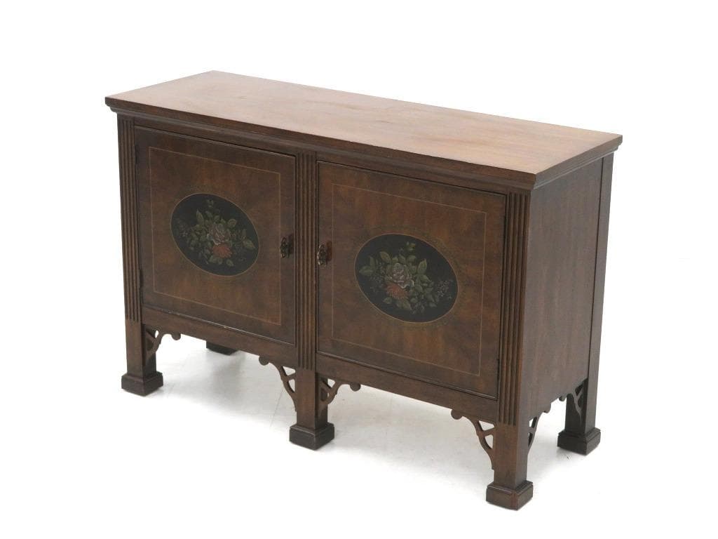 ドレクセルヘリテイジ　サイドボード　収納　キャビネット　シノワズリ　高級