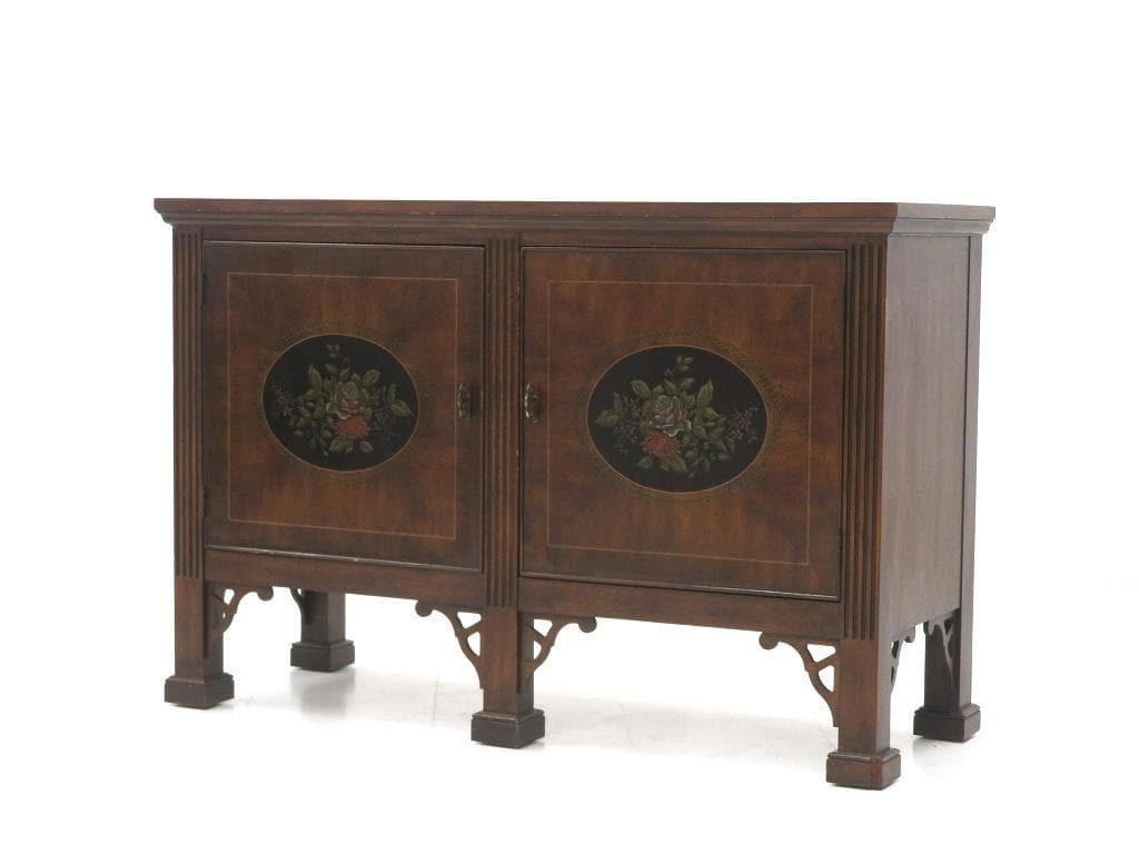 ドレクセルヘリテイジ　サイドボード　収納　キャビネット　シノワズリ　高級