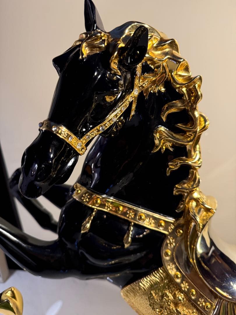 跳ね馬 オブジェ 置物　70cmサイズ