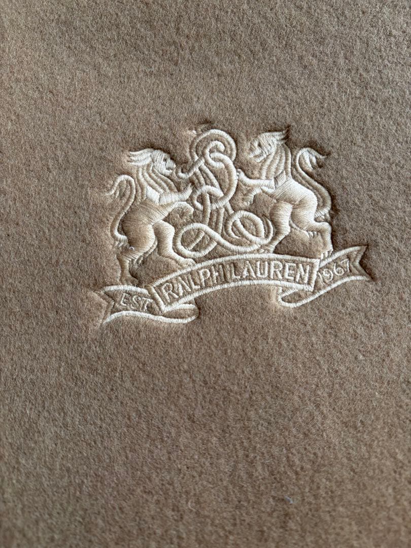 ◎未使用品◎ RALPHLAUREN ラルフローレン毛100% ブランケット毛布