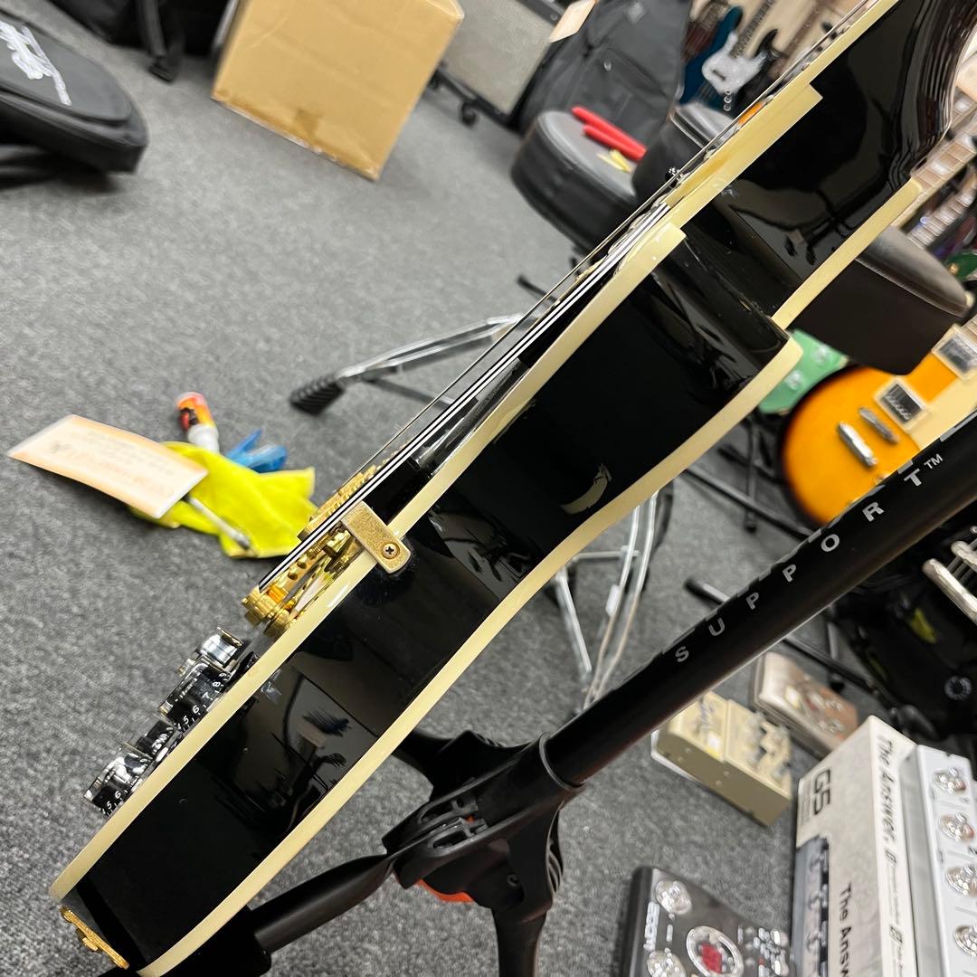 11546】FGN Fujigen レスポール カスタム タイプ ブラック - メルカリ