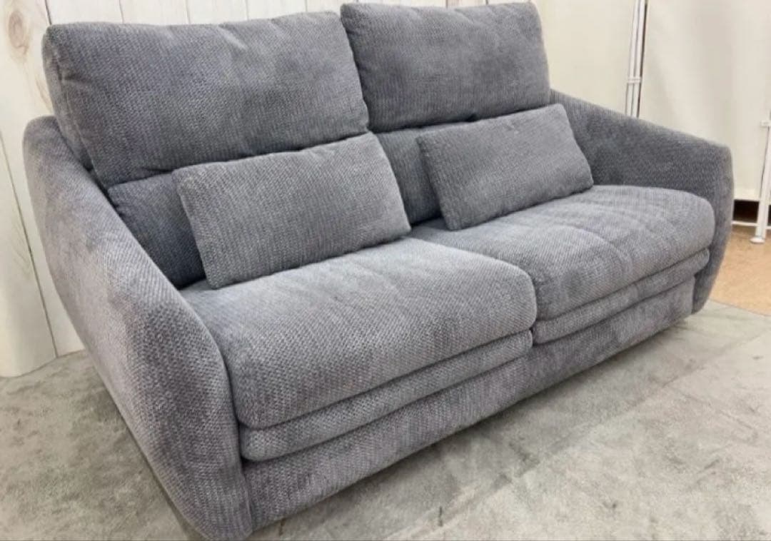 グレー　ソファー　２人3人用　ニトリ　椅子
